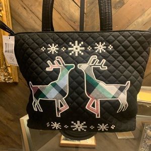 Vera Bradley Small Vera Tote- Nordic Multi Plaid - 29173-11735